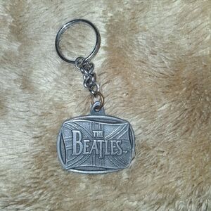 The Beatles Silver Keychain